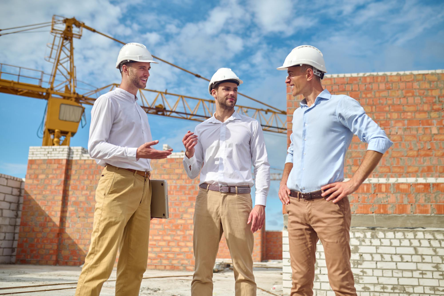 Ingegneri al cantiere